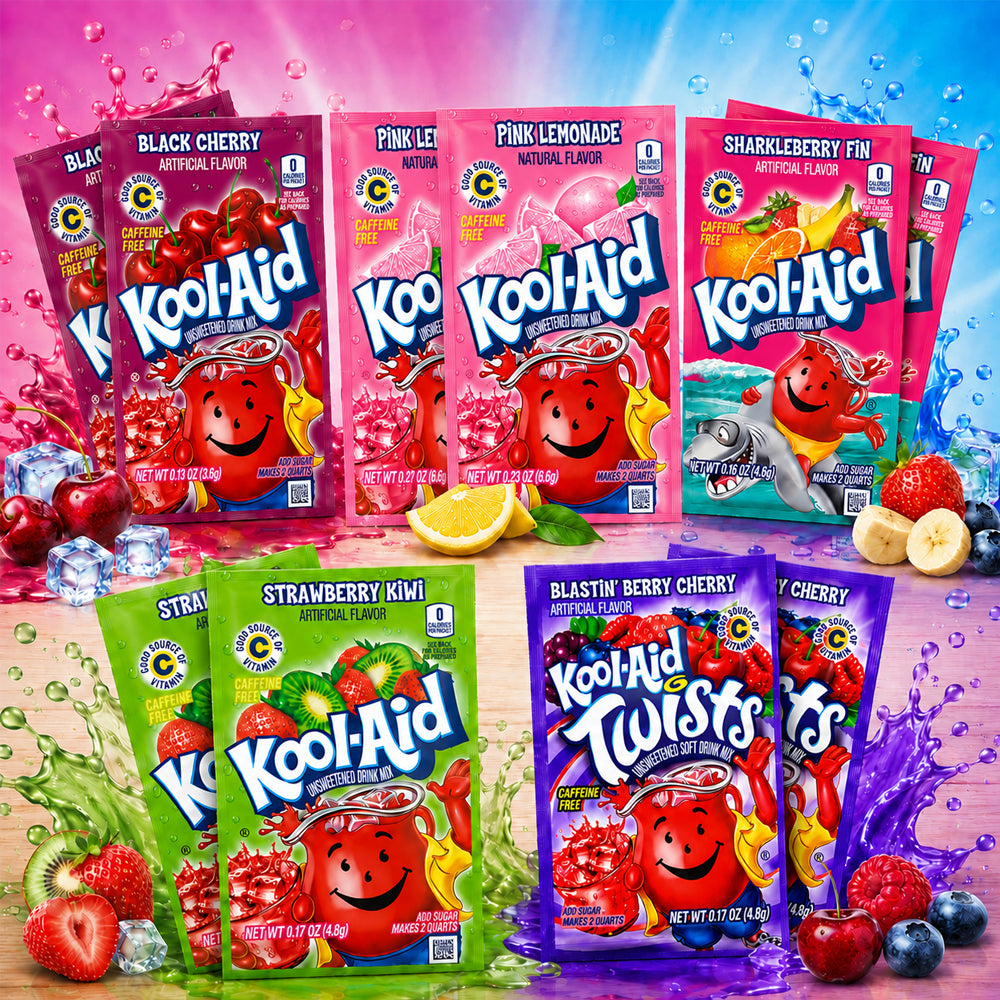 Kool Aid Unsweetened Drink Mix Tryout Pack 1 (10 Tüten)