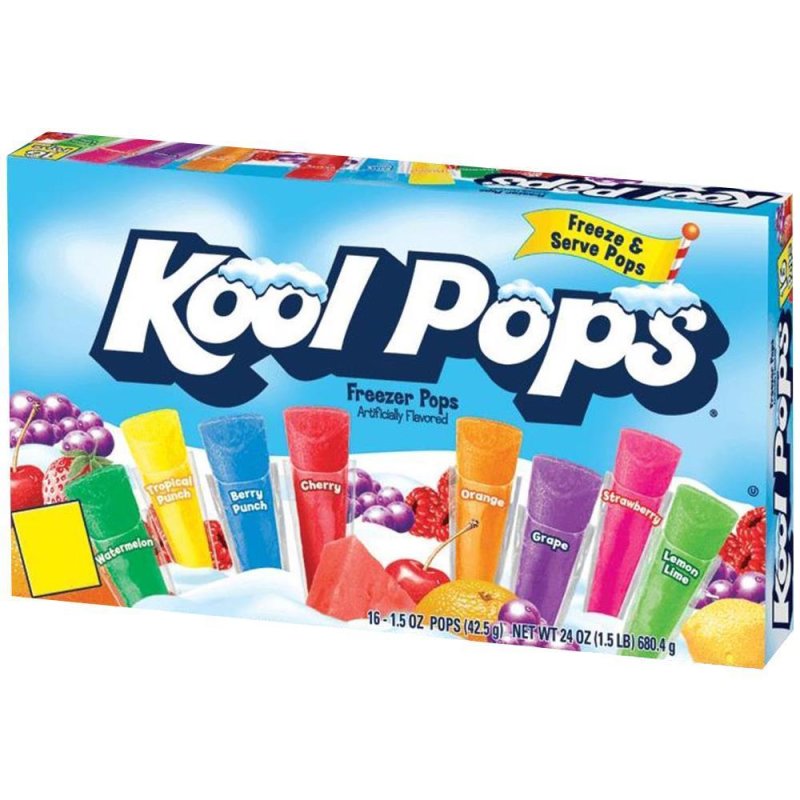 Kool Pops Assorted Freezer Pops 567g