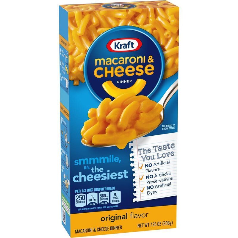 Kraft - Macaroni and Cheese - 206 g (MHD 13.11.2022)