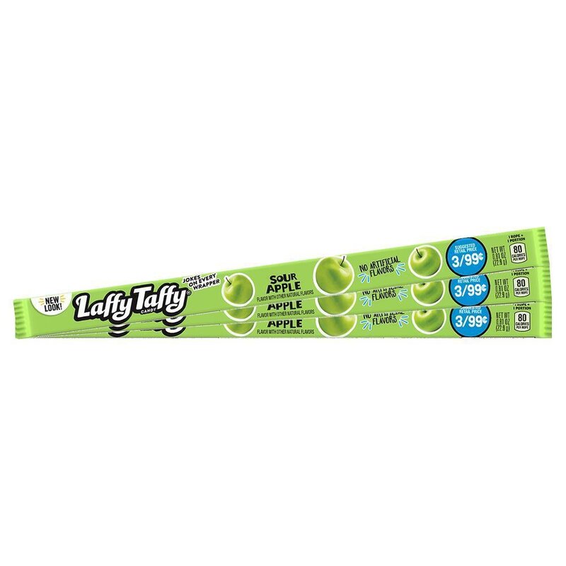 Laffy Taffy Rope Sour Apple - 22.9g (MHD ABGELAUFEN 27.11.2025)