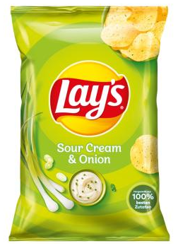 Lay's Chips Sour Cream & Onion 150g