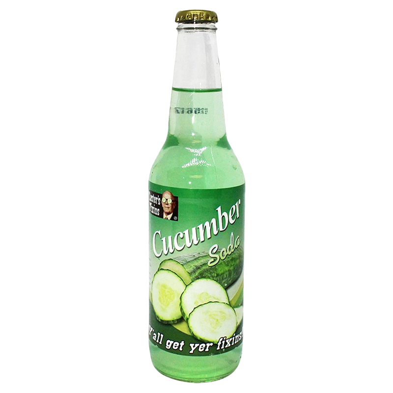 ROCKET FIZZ - Lester´s Fixins Cucumber Soda 355ml