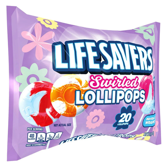Lifesavers Swirled Lollipops 201g