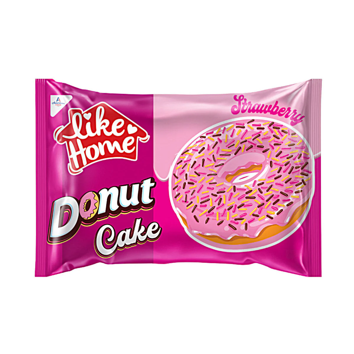 American Foods - Like Home Donut Cake Strawberry 40g
