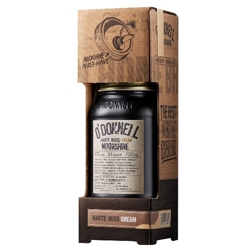 O'Donnell - MOONSHINE Harte Nuss CREAM mit Ausgießer 700ml 17%vol.