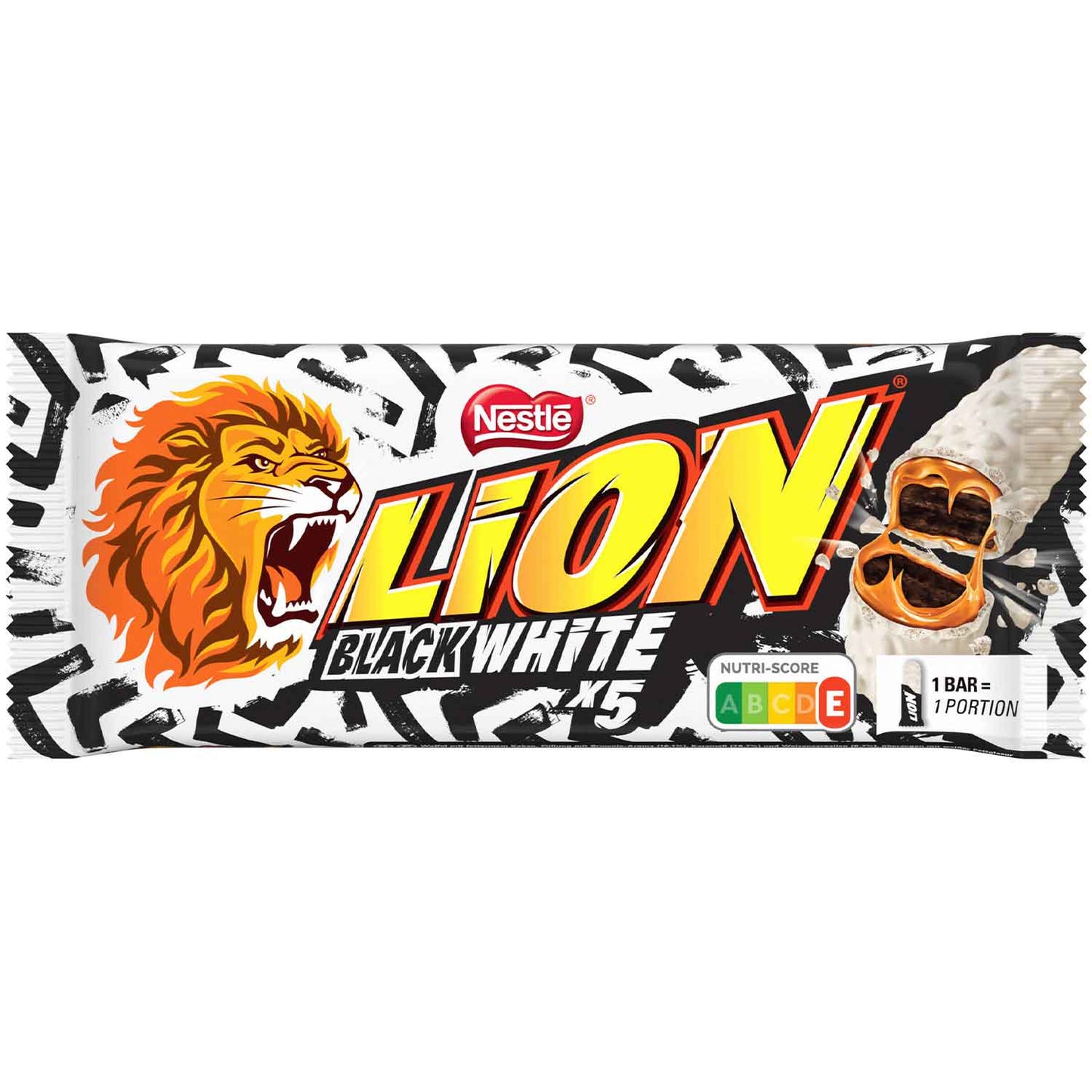 Nestle Lion Black & White Riegel 42g