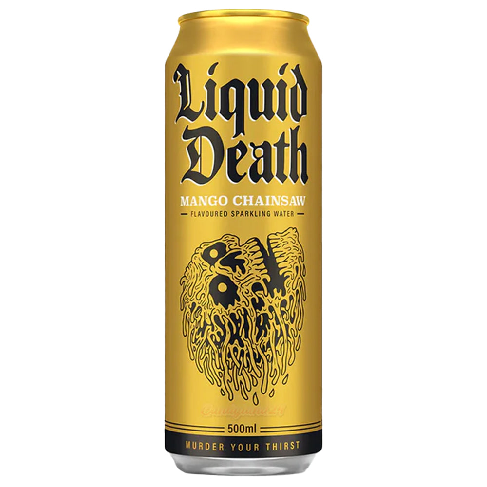 Liquid Death Mango Chainsaw Sparkling Water 500ml