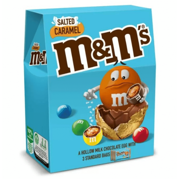 M&M's Salted Caramel Chocolate Extra Large Easter Egg 286g