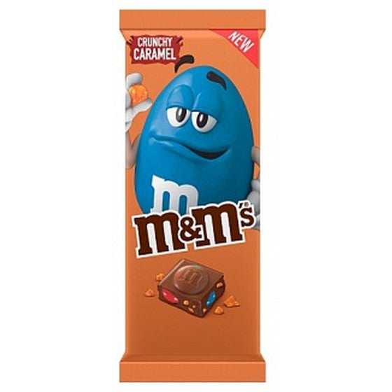 M&M's Block Crunchy Caramel Schokolade 165g