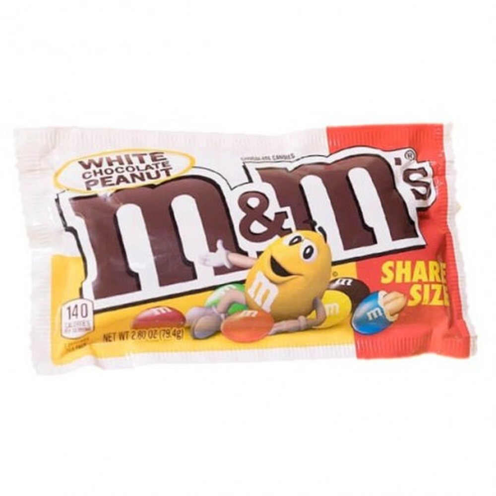 M&M's White Chocolate Peanut Shared Size 79,4g