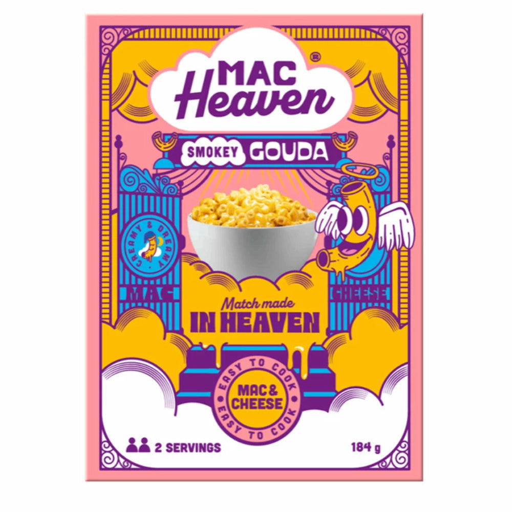 Mac Heaven Mac & Cheese Smokey Gouda 184g
