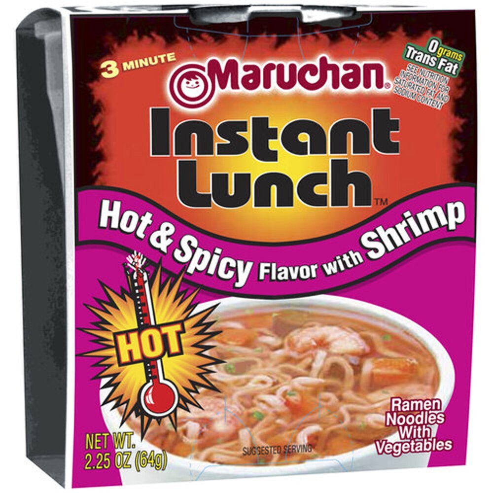 Maruchan Instant Lunch Hot & Spicy Shrimp 64g
