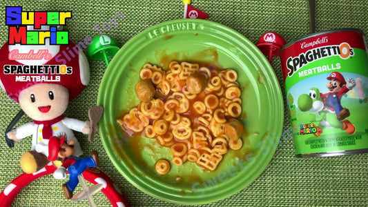 Campbell's Spaghetti O´s with Meatballs Super Mario 443g
