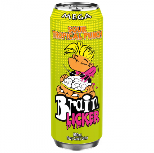 Mega Brain Licker Sour Tropical Punch 500 ml