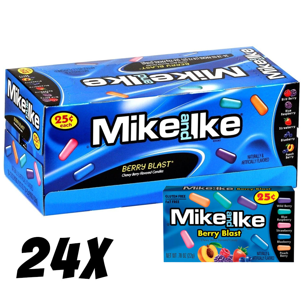 Mike and Ike Berry Blast 24 x 22g Vorratspack