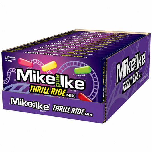 Mike and Ike Thrill Ride Mix 12 x 120g Vorratspack