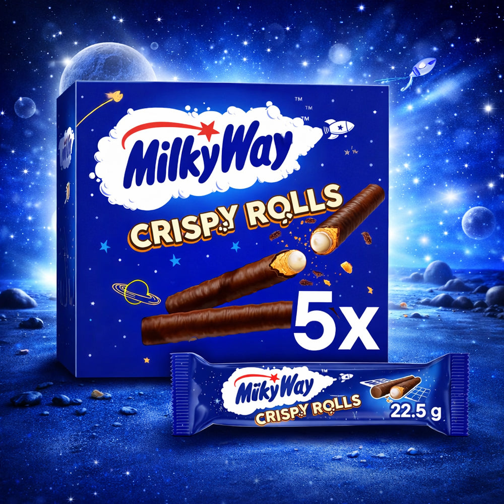 Milky Way Crispy Rolls 5 Pack 112,5g