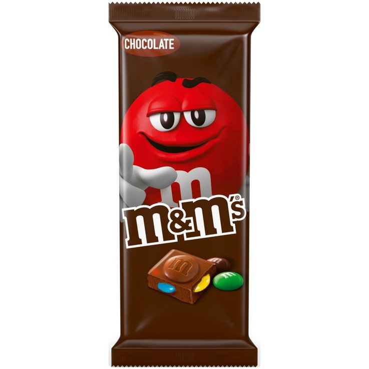 M&M's Block Chocolate Schokolade 165g