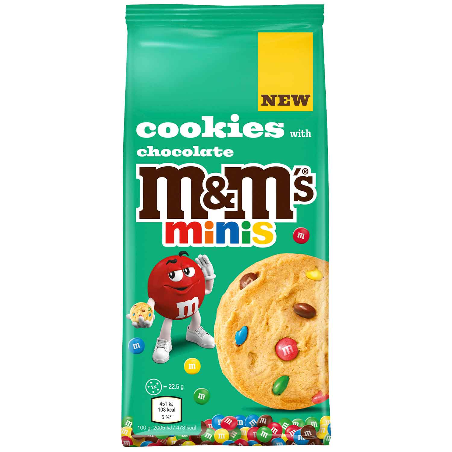 M&M's Cookies Chocolate Minis 180g