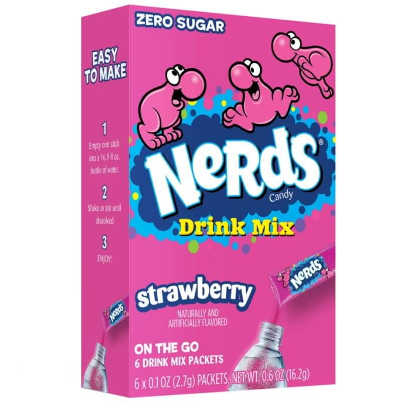 Nerds Drink mix Strawberry 16,2g