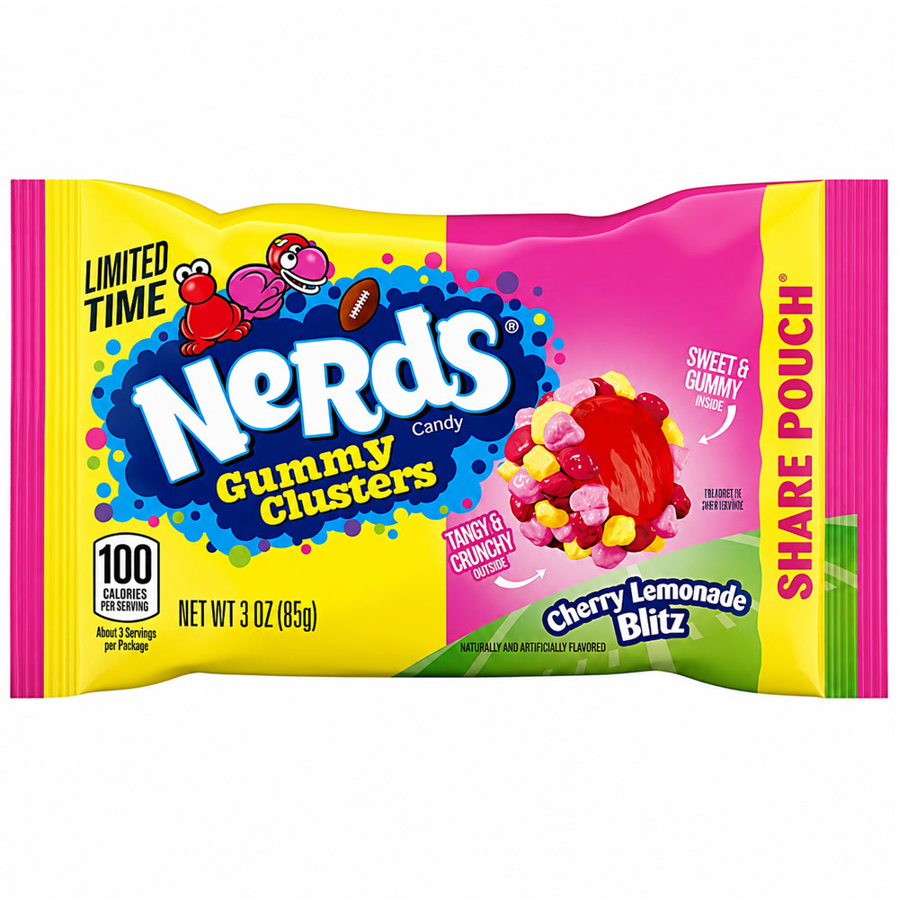 Nerds Gummy Clusters Cherry Lemonade Blitz 85g