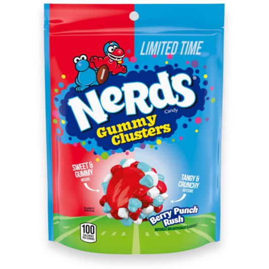 Nerds Gummy Clusters Limited Time Berry Punch Rush 141g