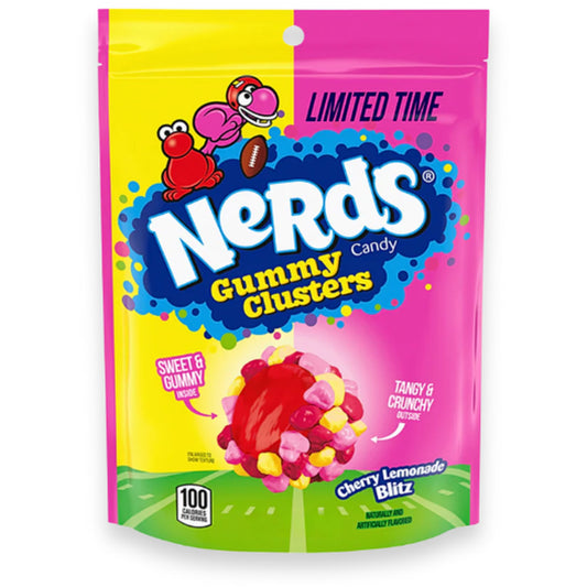 Nerds Gummy Clusters Limited Time Cherry Lemonade Blitz 141g