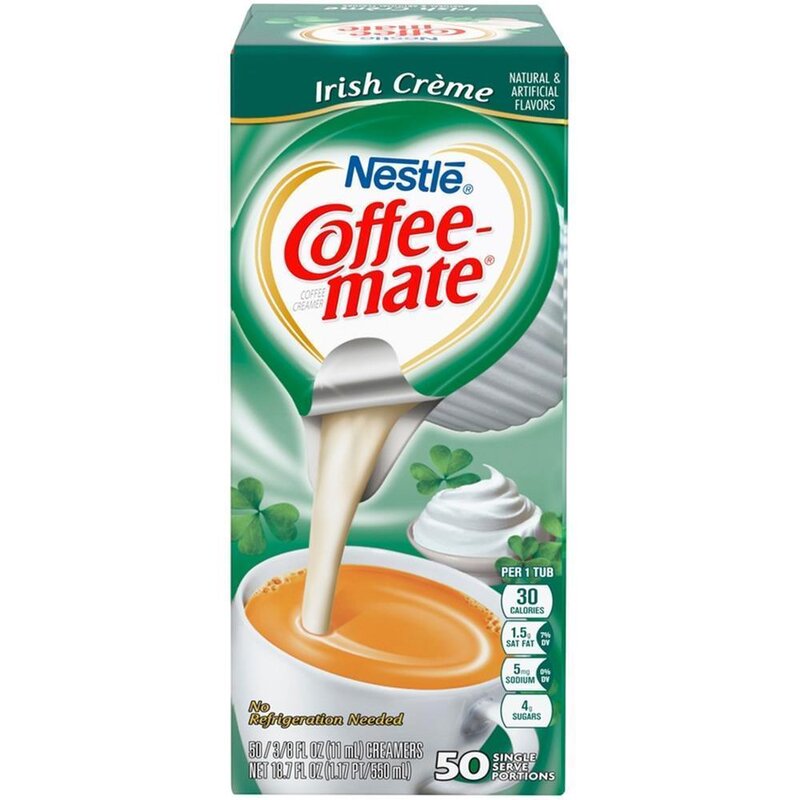 Nestle Coffee Mate - Irish Crème - 50 x 11 ml