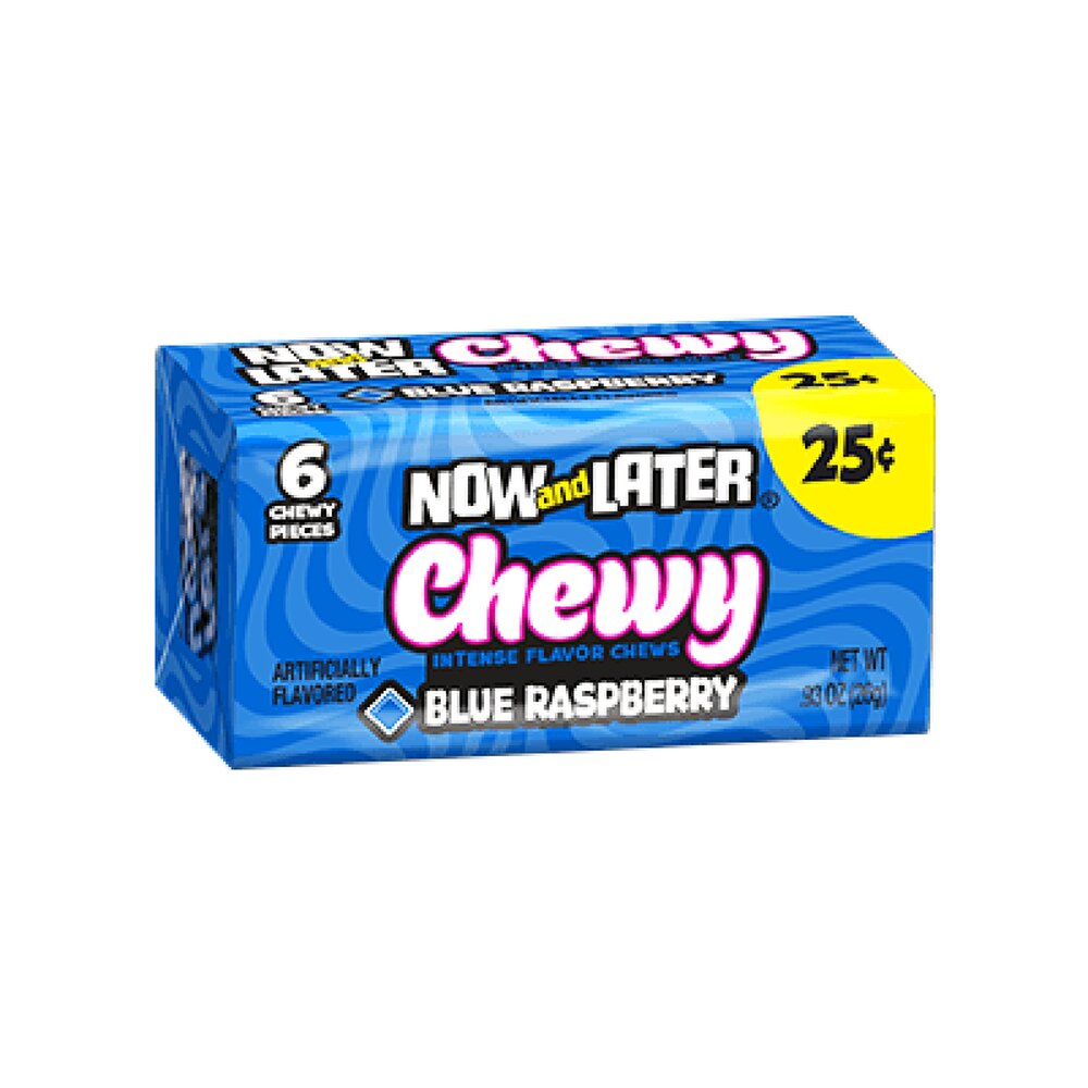 Now and Later Chewy Blue Raspberry 26g