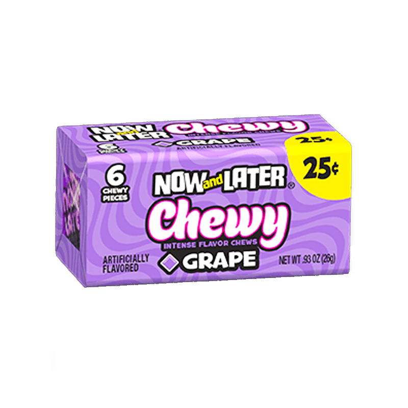 Now and Later Chewy Grape 26g