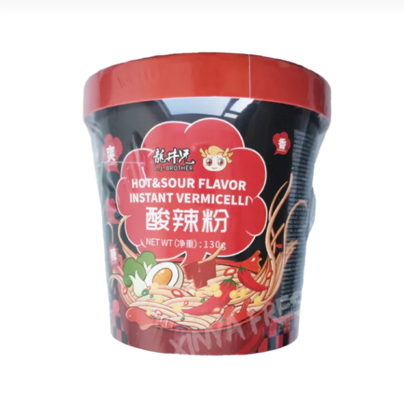L.J Brother Hot & Sour Flavor Instant Vermicelli 130g