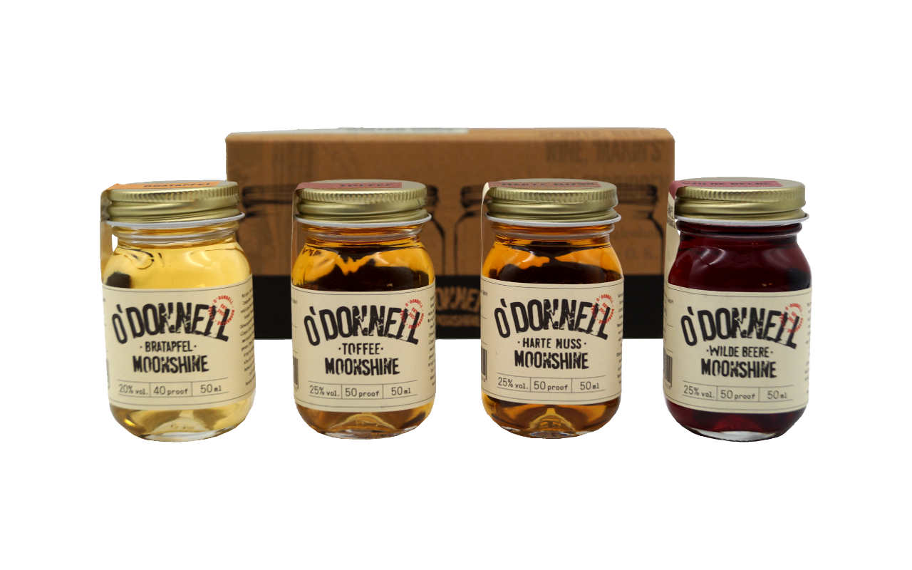 O'Donnell Classic Minis 4x 50ml verschiedene Sorten 20% - 25% Vol.