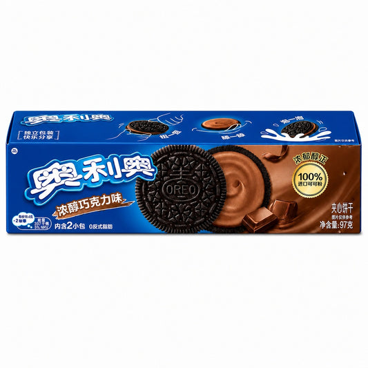 Oreo Sandwich Biscuit Chocolate Flavour 97g (CHINA)