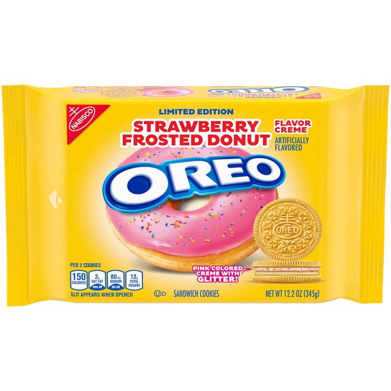 Oreo - Strawberry Frosted Donut 345g