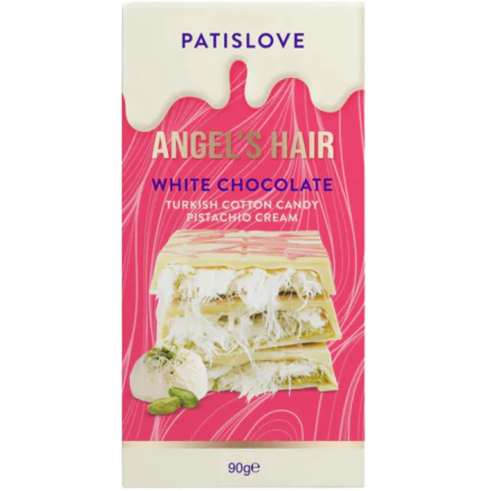 Patislove Angel's Hair White Chocolate Turkish Cotton Candy Pistachio Cream 90g