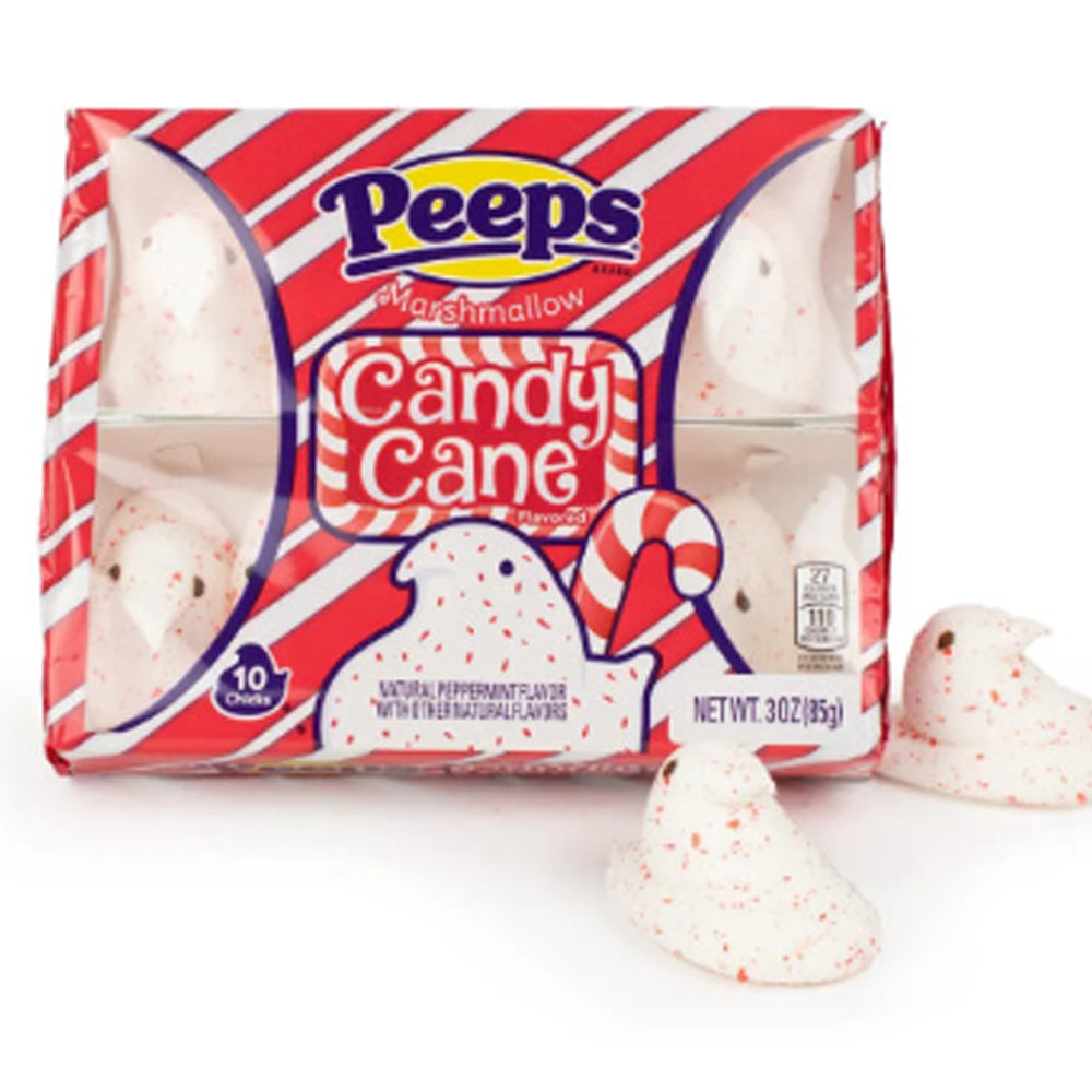 Peeps Marshmallow Candy Cane Chicks 85g