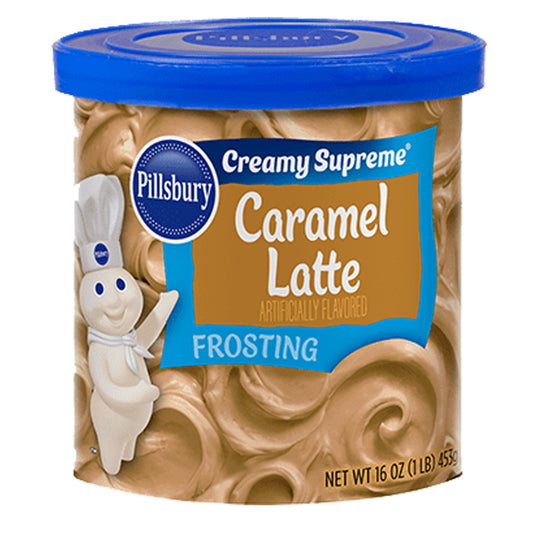 Pillsbury Creamy Supreme Caramel Latte Frosting 453g
