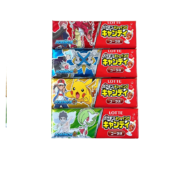 Lotte Pokemon Chewing Candy Cola 28g