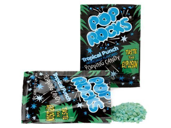 Pop Rocks Popping Candy Tropical Punch 9,5g