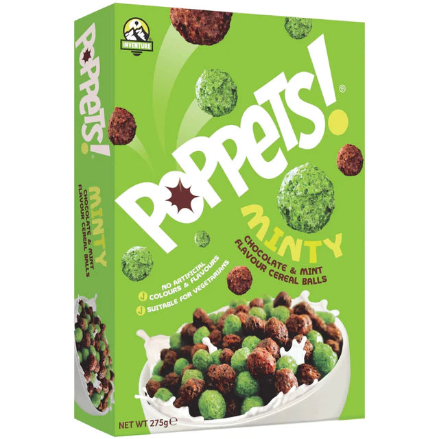 Inventure Poppets! Minty 275g (MHD 12.12.2024)
