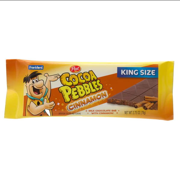 Post Cocoa Pebbles Milk Chocolate Bar with Cinnamon 78g