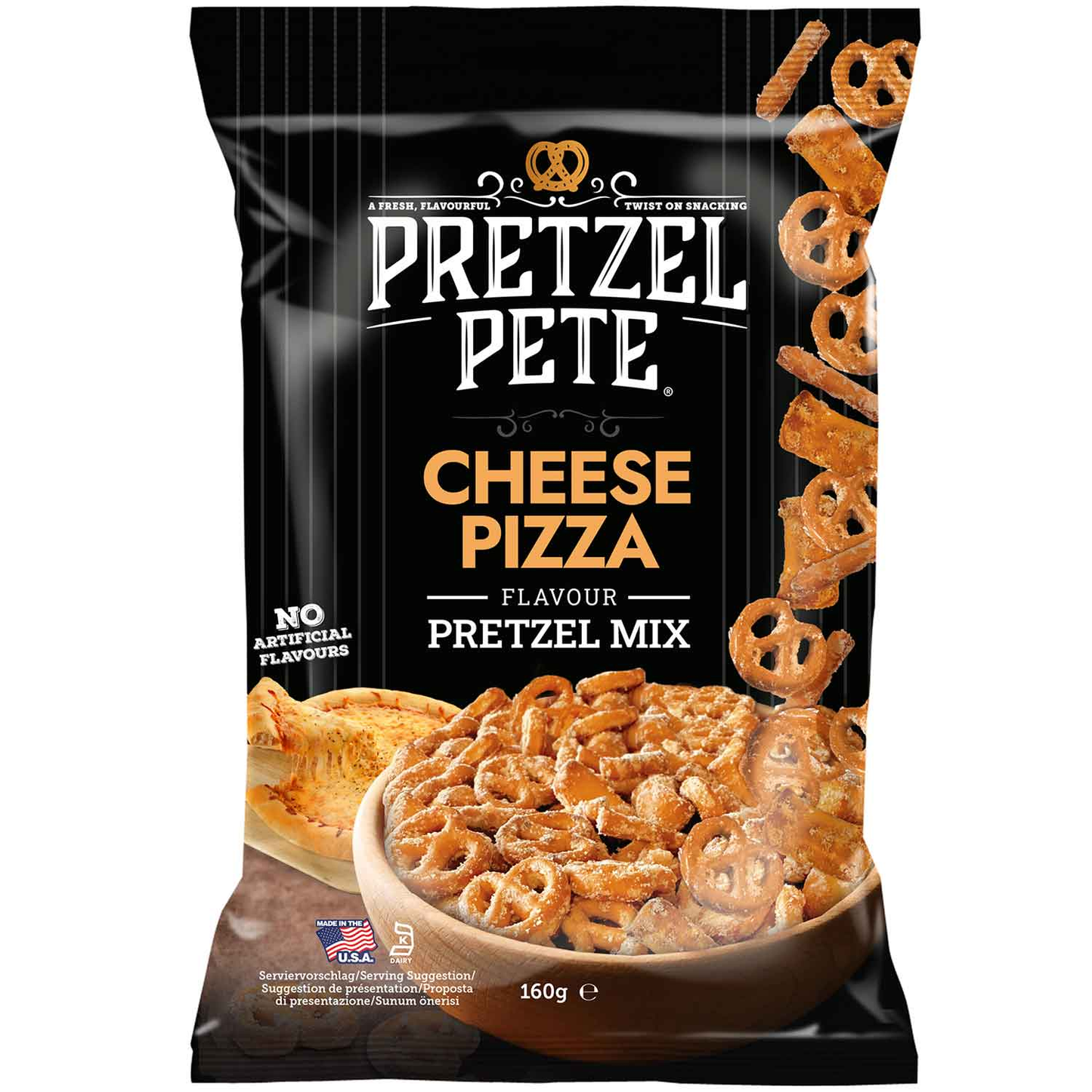 Pretzel Pete Cheesy Pizza Mix 160g