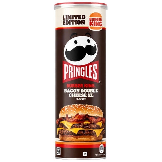 Pringles Burger King Bacon Double Cheese XL Limited Edition 165g (UK)
