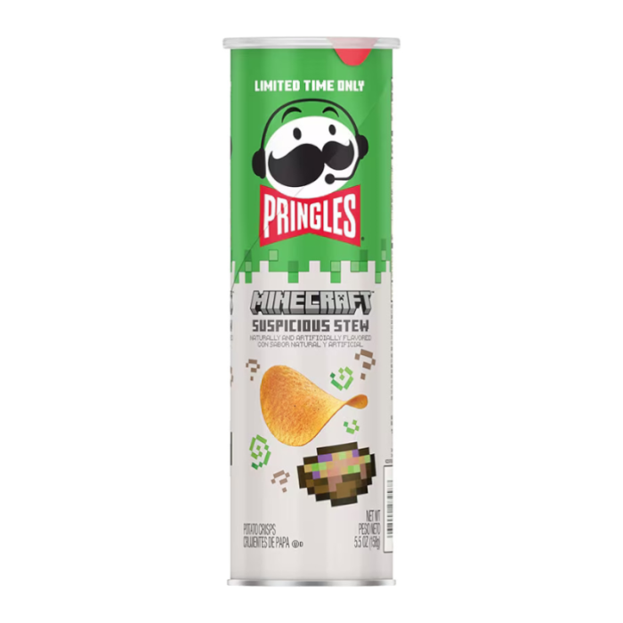 Pringles - Limited Edition Minecraft Suspicious 158g