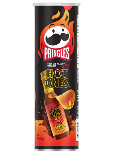 Pringles Hot Ones Rojo Los Calientes 156g