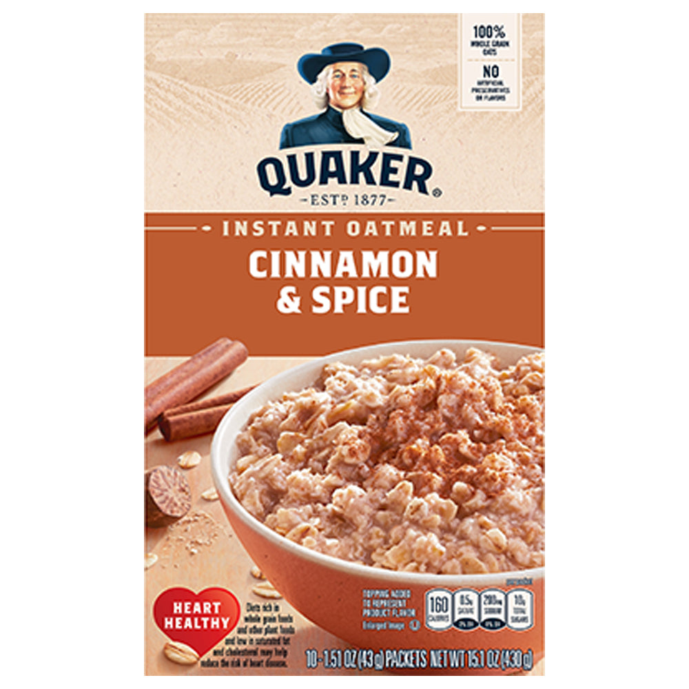 Quaker Cinnamon & Spice 344g