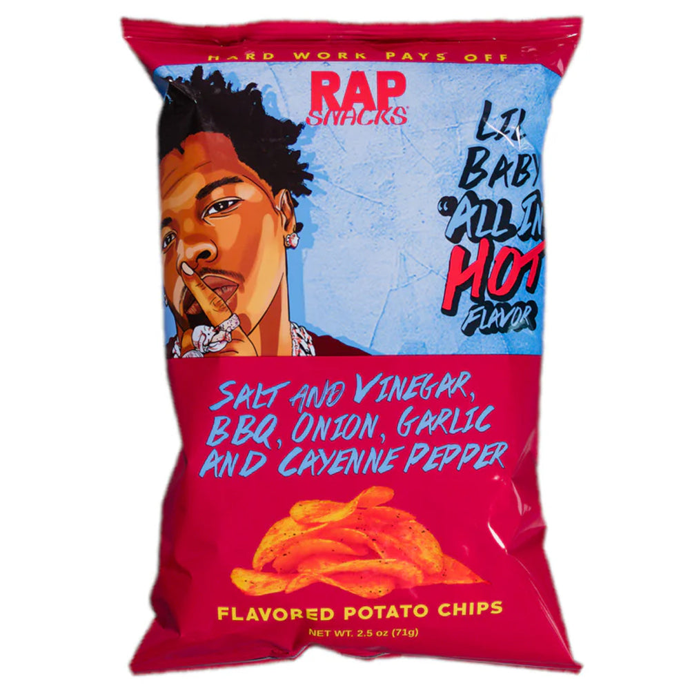 Rap Snacks Lil Baby All in Hot Flavor 71g