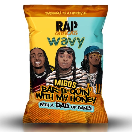 Rap Snacks Migos Bar-B-Quin' With My Honey with a Dab of Ranch 71g