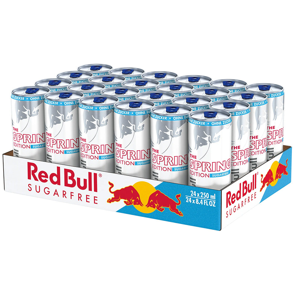 Red Bull - The Spring Edition Sugarfree Kirschblüte (Kirsche-Sakura) 24 x 250ml Vorratspack