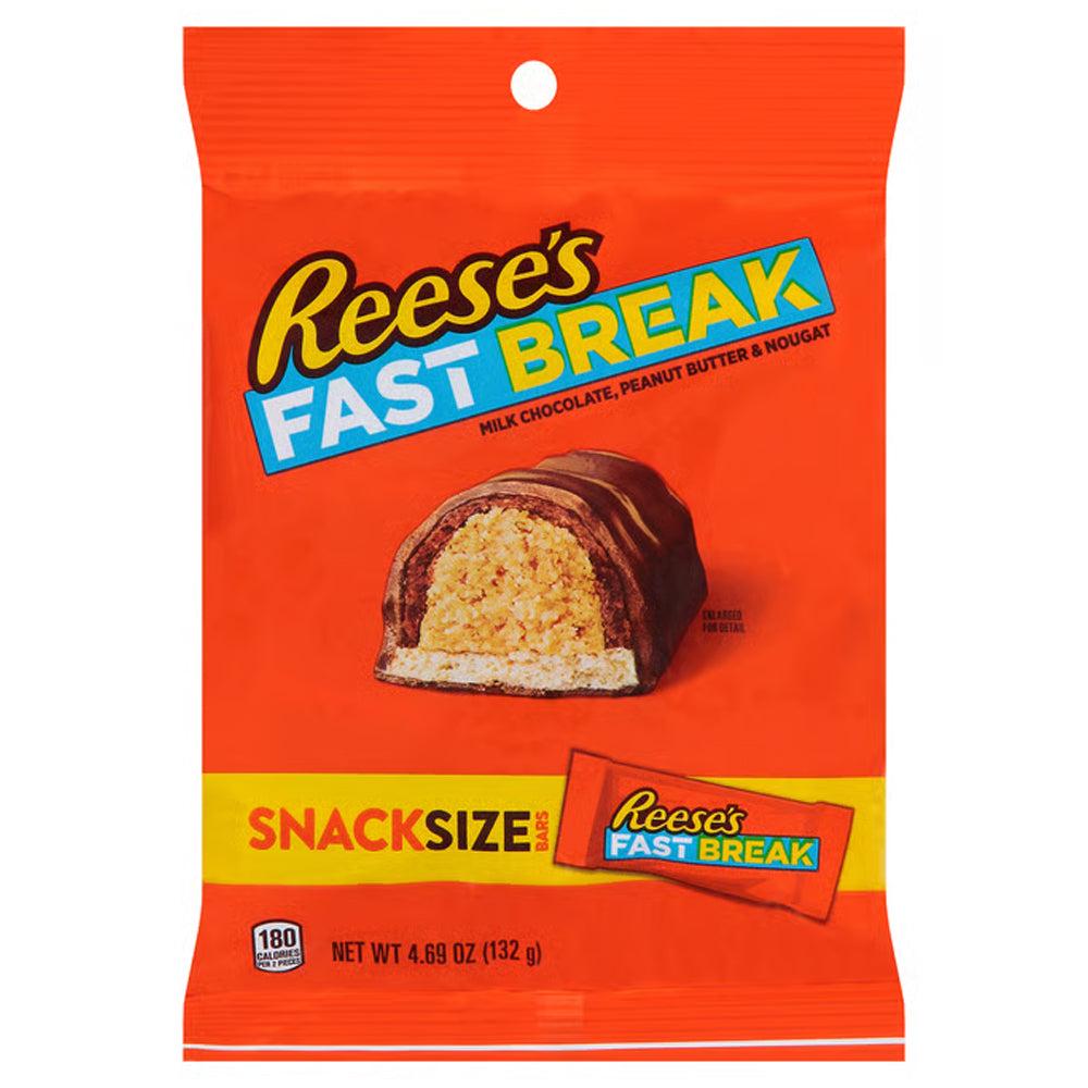 Reese’s Fast Break Snack Size Bar – 132g